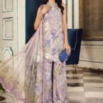 3 Piece Unstitched Embroidered Cambric Suit | MPT-2708-A