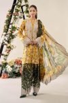 3 Piece Unstitched Embroidered Lawn Suit | MPT-2606-A