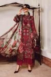 3 Piece Unstitched Embroidered Cambric Suit | MPT-2709-A