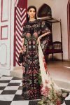 3 Piece Unstitched Embroidered Cambric Suit | MPT-2709-B