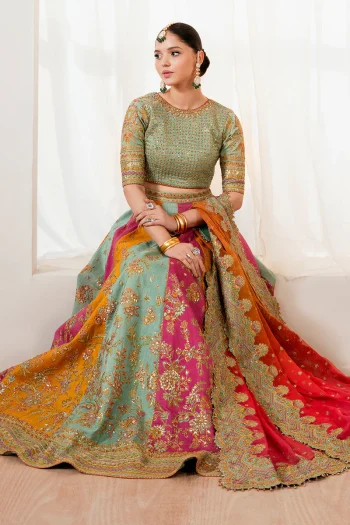 SADAF PINK LEHNGA