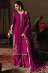Charizma Signora Premium Embroidered Velvet Unstitched 3Pc Suit CVT5-08