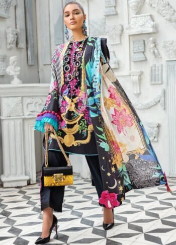Zaha by Khadijah Shah – Spring/Summer Lawn Collection 2020 – IRIS (ZL-06)